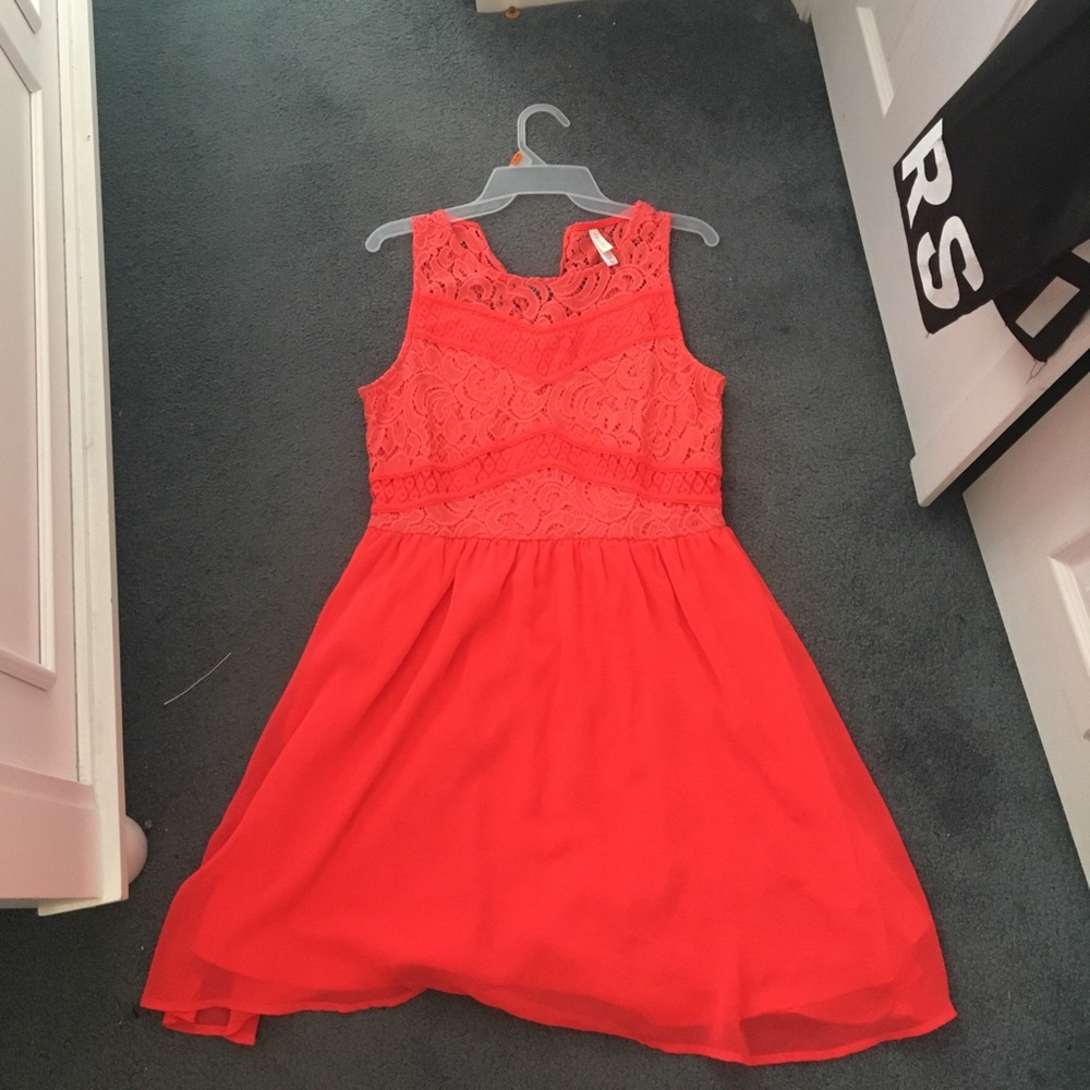 Coral Sundress